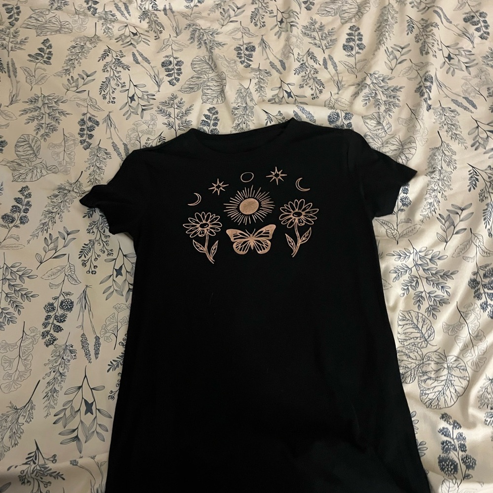 Aeropostale Black Classic Crew Tee